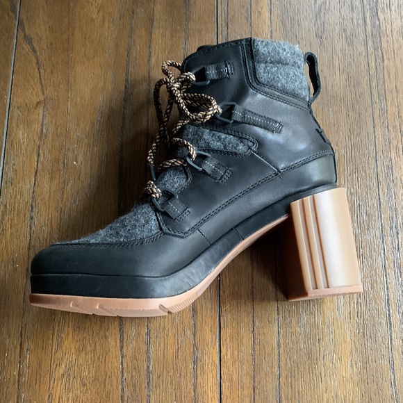 Sorel Blake Lace Up High Heel Booties - Picture 2 of 9